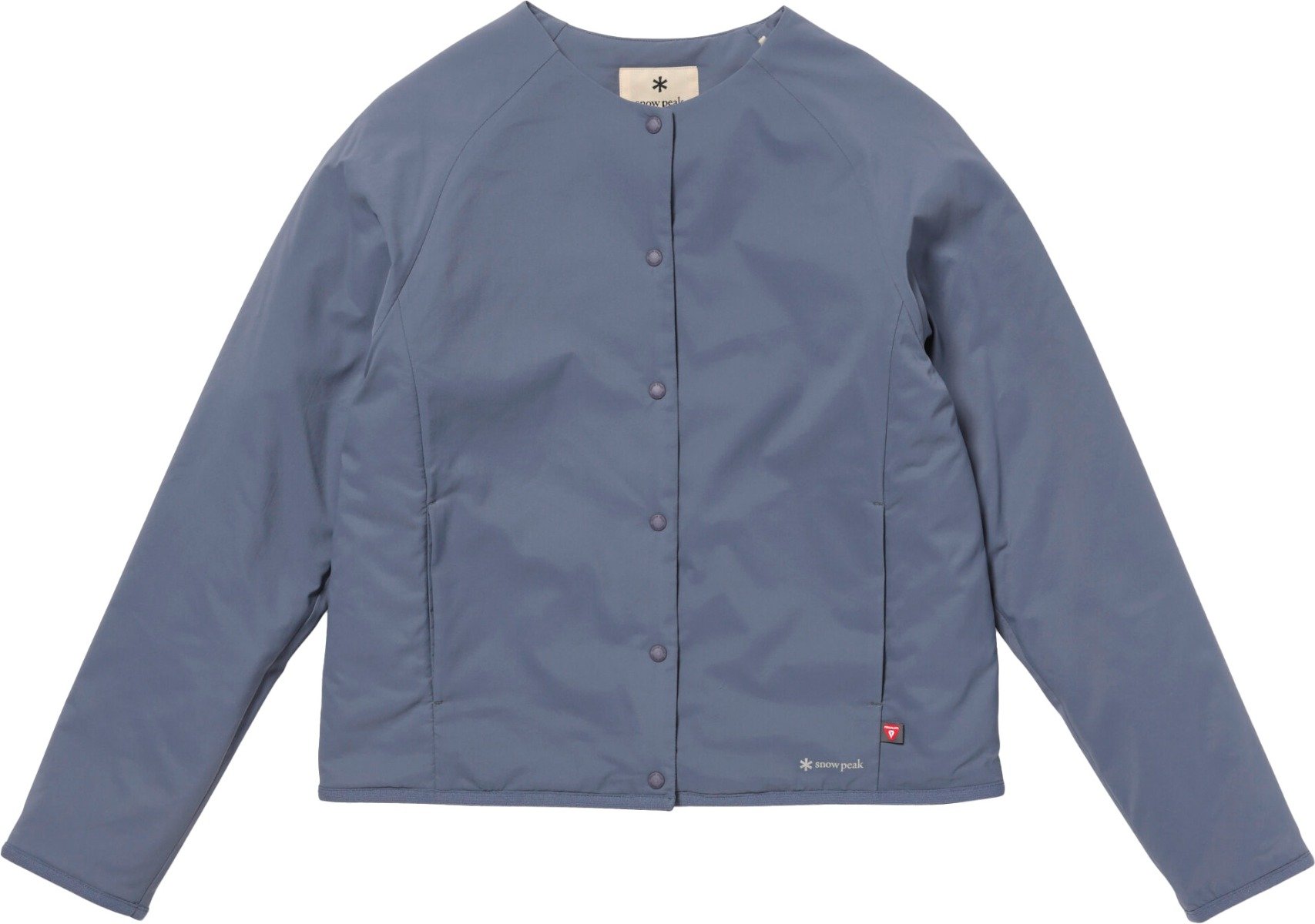 Flexible Insulated Cardigan W Light Blue + Snow Peak