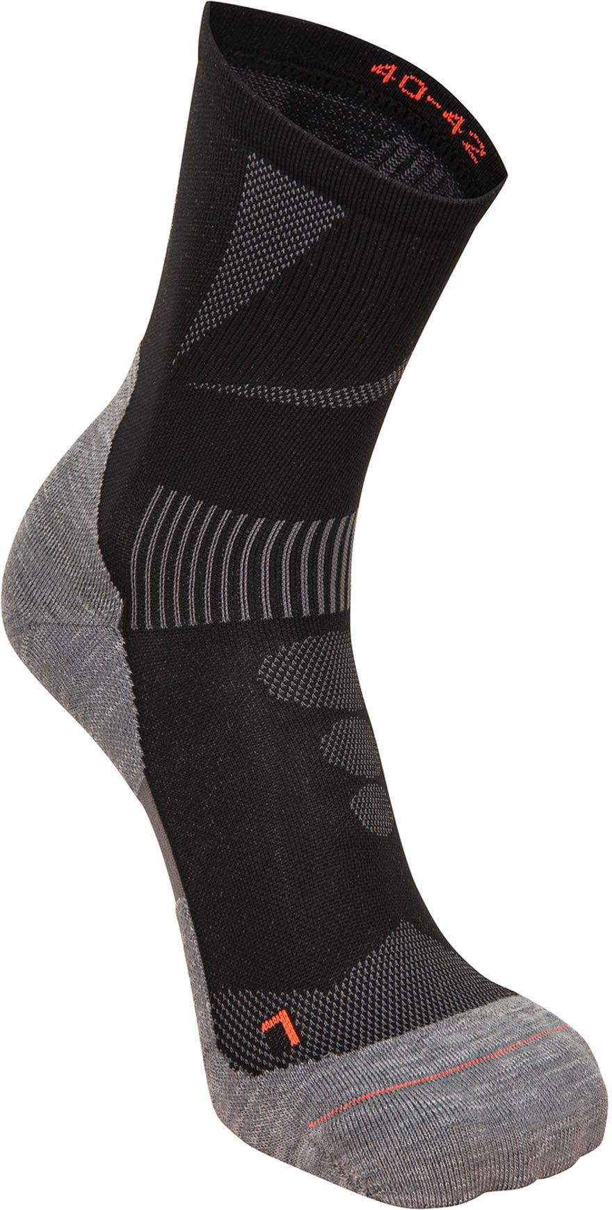 Sock Race Wool Black + Daehlie