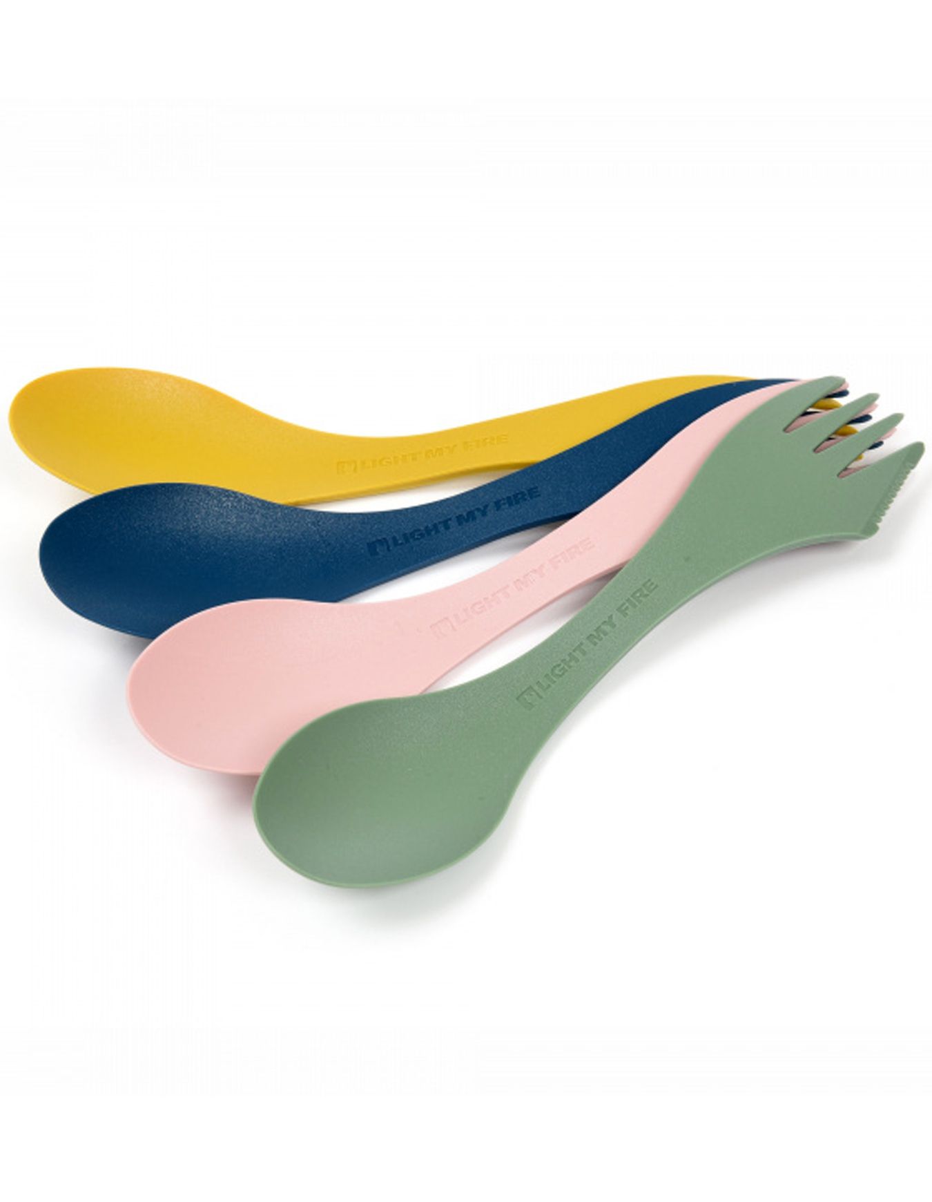 Pack 4 Spork Original Bio + Light My Fire