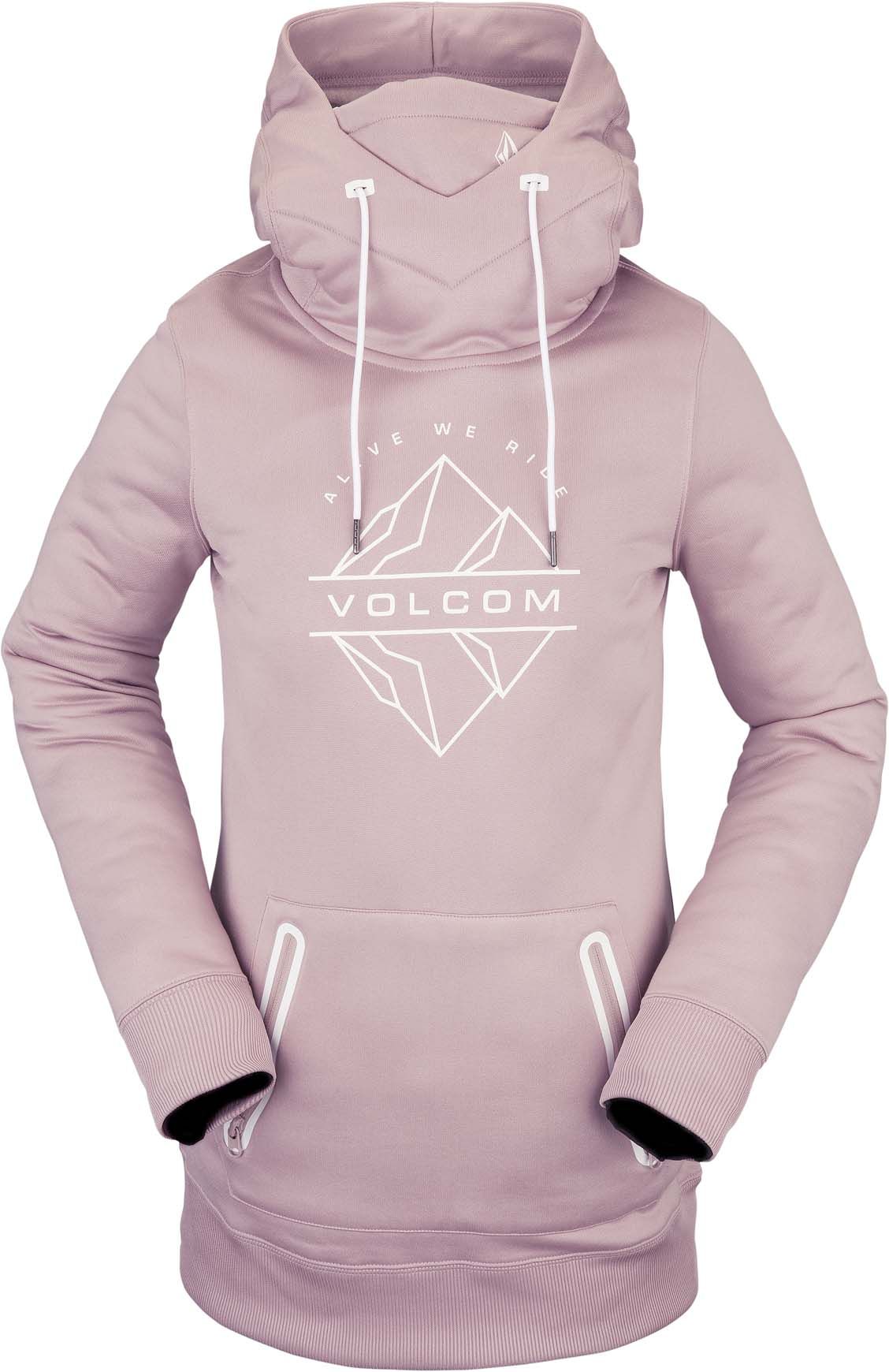 Spring Shred Hoody Hazey Pink + Volcom