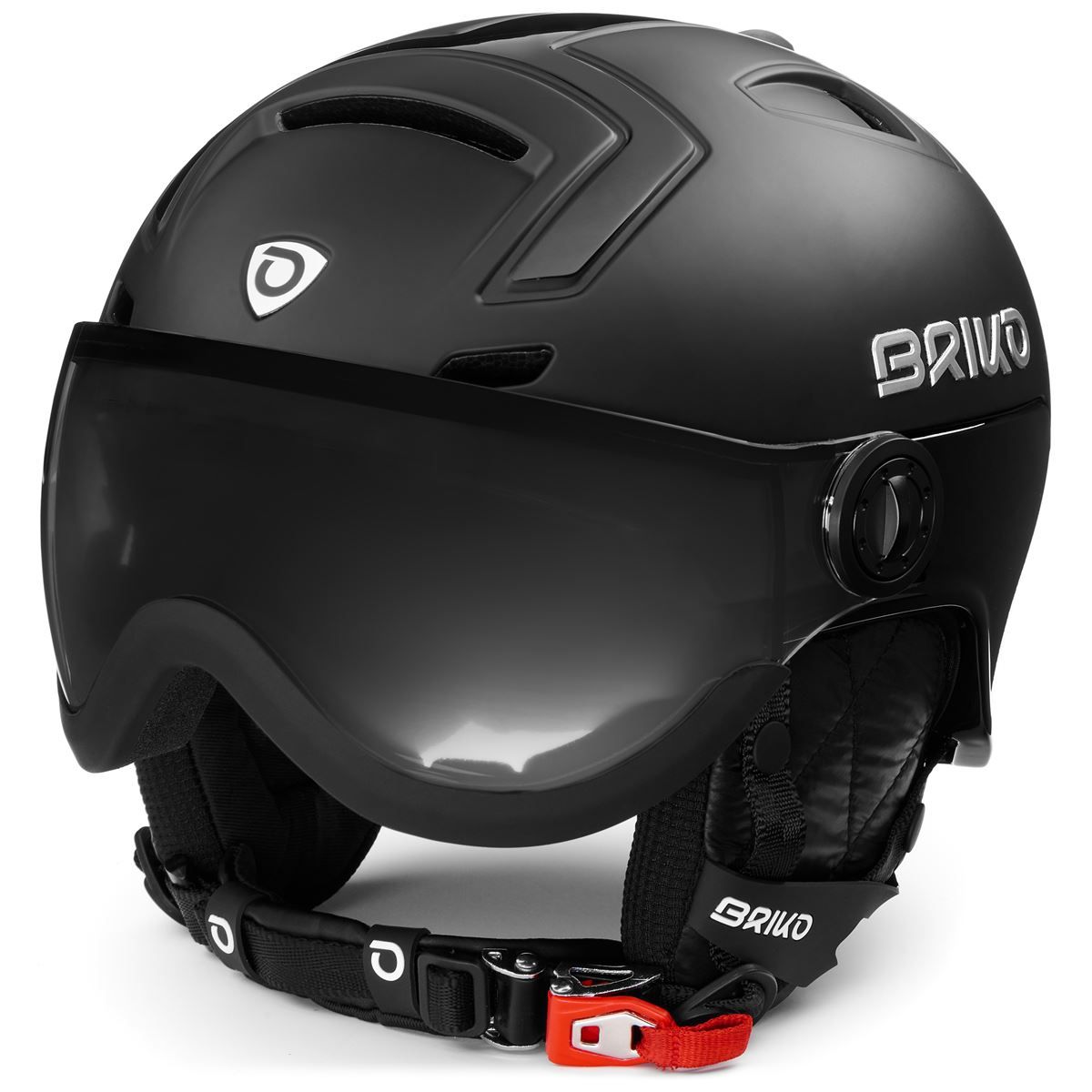Stromboli Visor Photo 2.0 Shiny Matt Black   + Briko