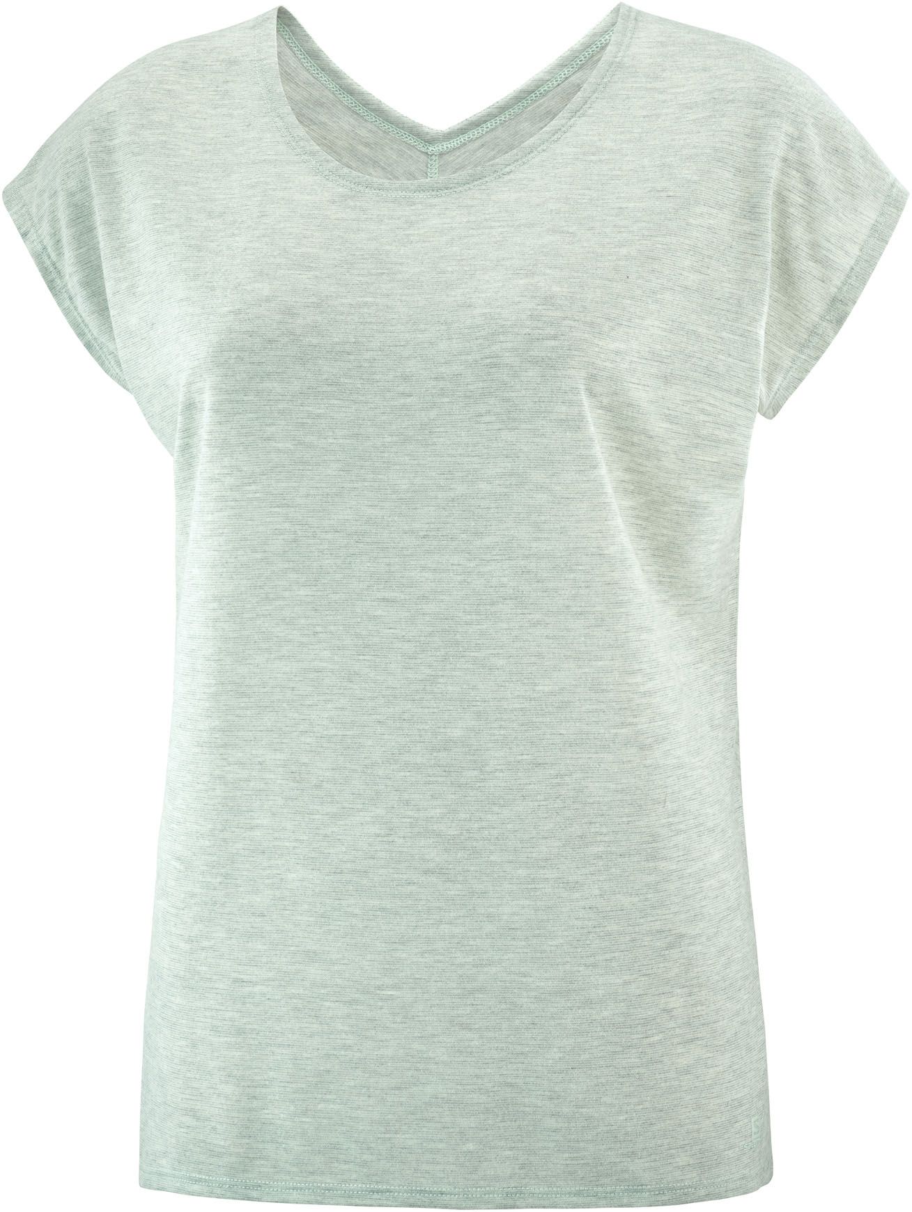 T-Shirt Comet SS Tee W Heather Opal Blue/Heather + Salomon