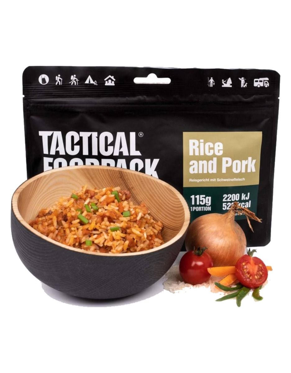 Porc Au Riz 100g + Tactical Foodpack