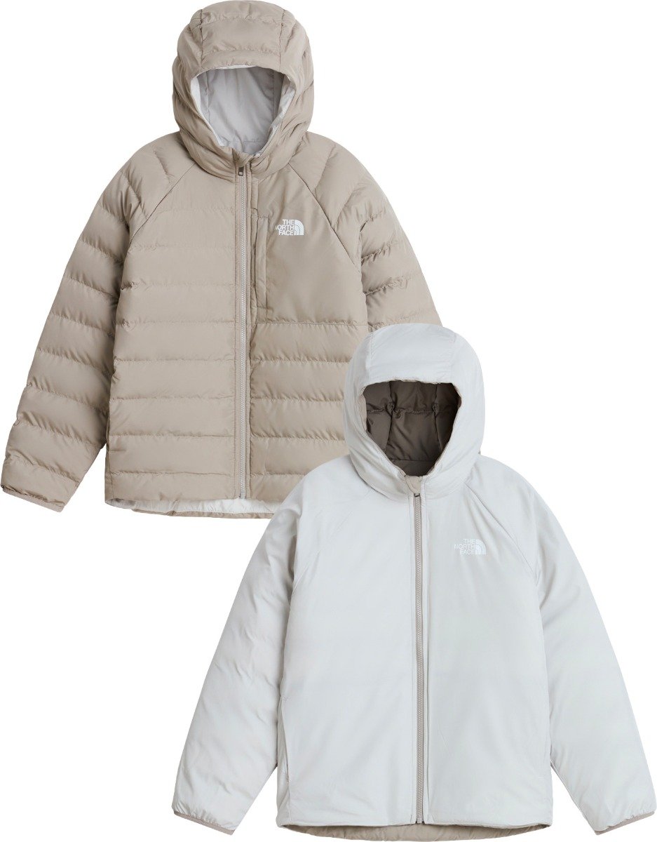 B Reversible Perrito Hooded Jacket Stone Slab + The North Face