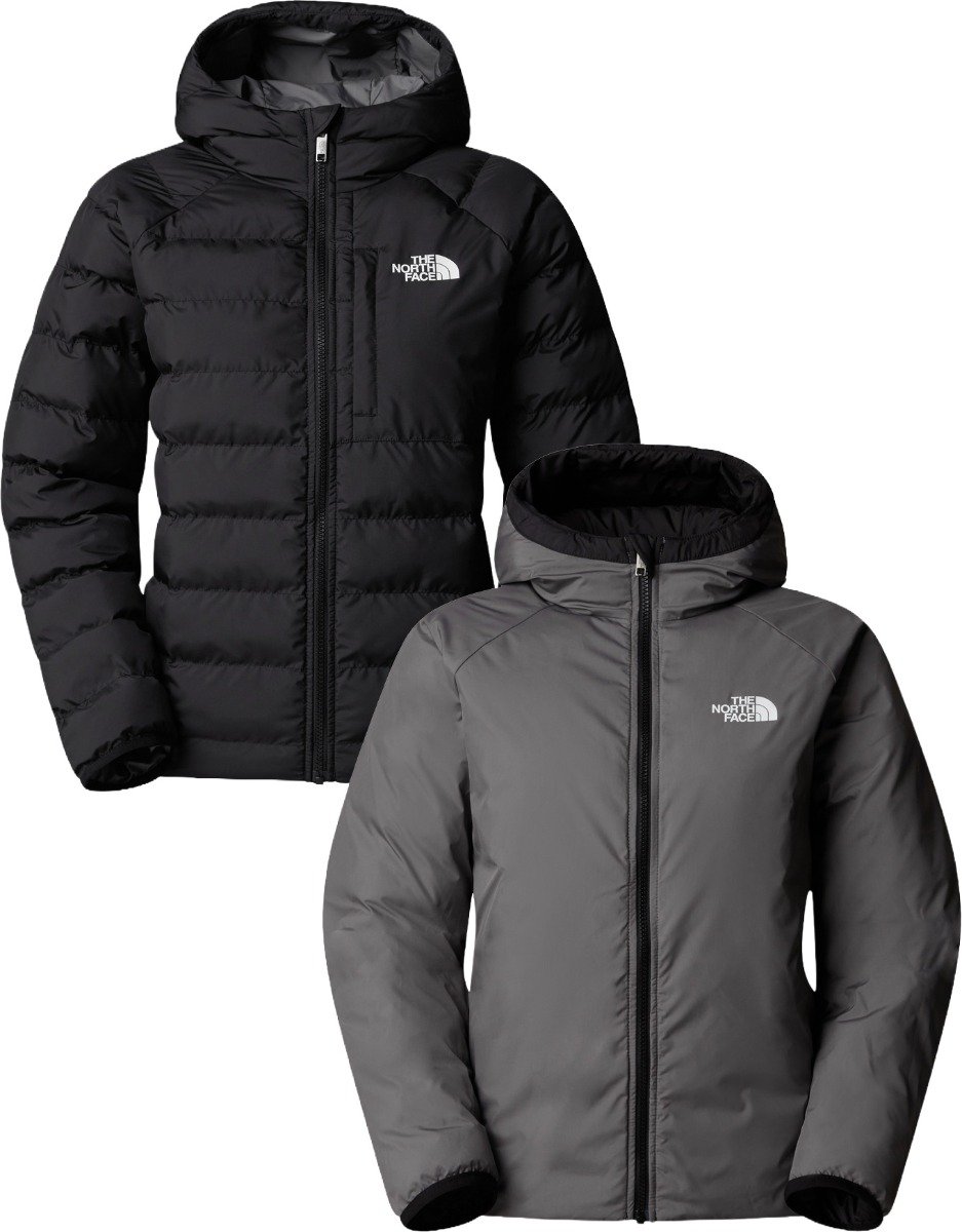 G Reversible Perrito Hooded Jacket TNF Black Smoke + The North Face