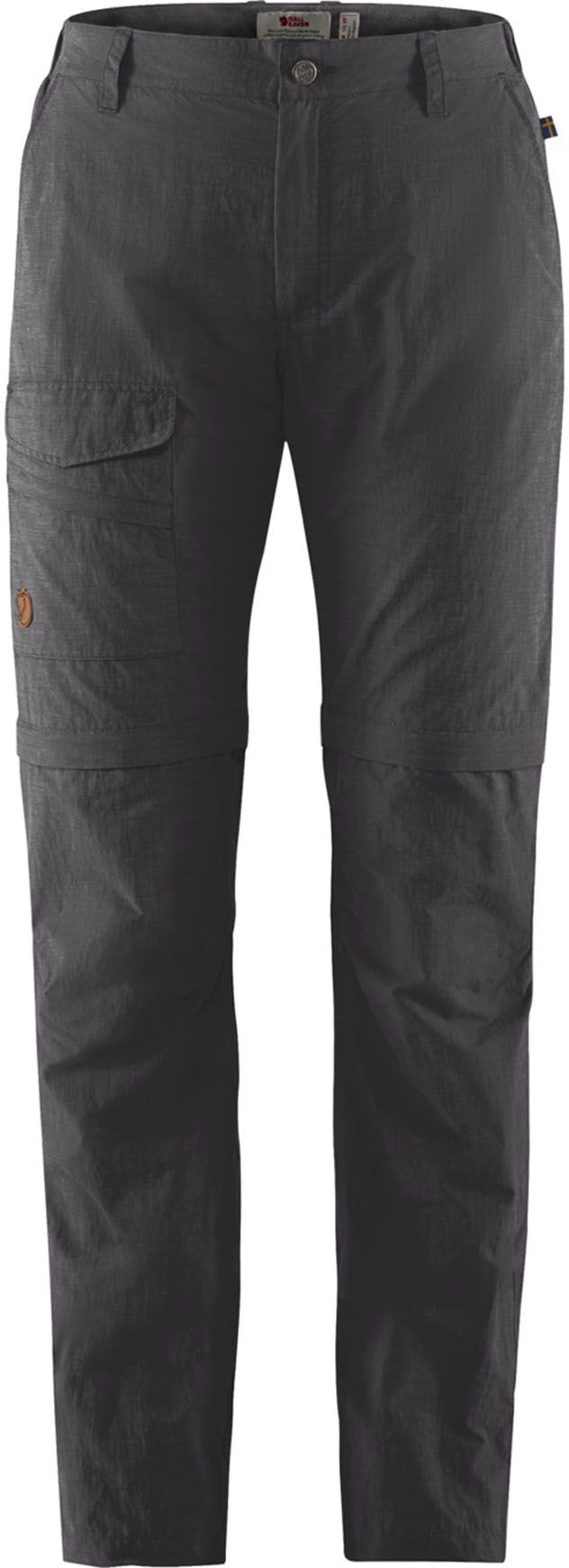 Travellers MT Zip-off Trs W Dark Grey + Fjällräven