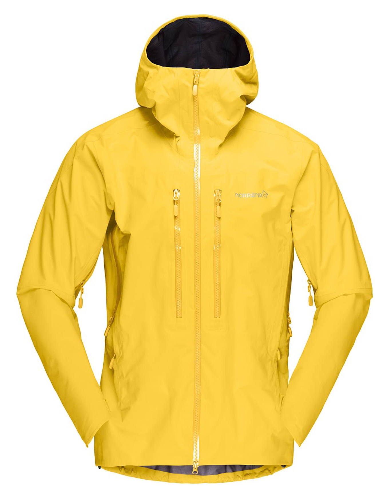 Trollveggen Gore-Tex Pro Jacket M Lemon Chrome + Norrona