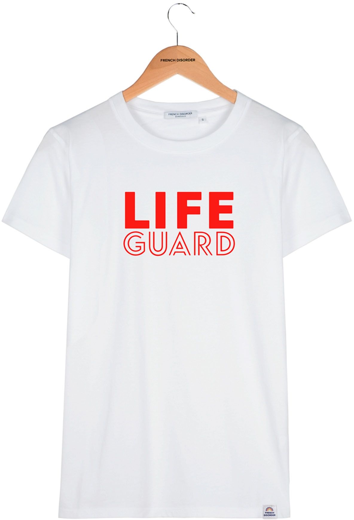 Tshirt Alex Life Guard White + French Disorder