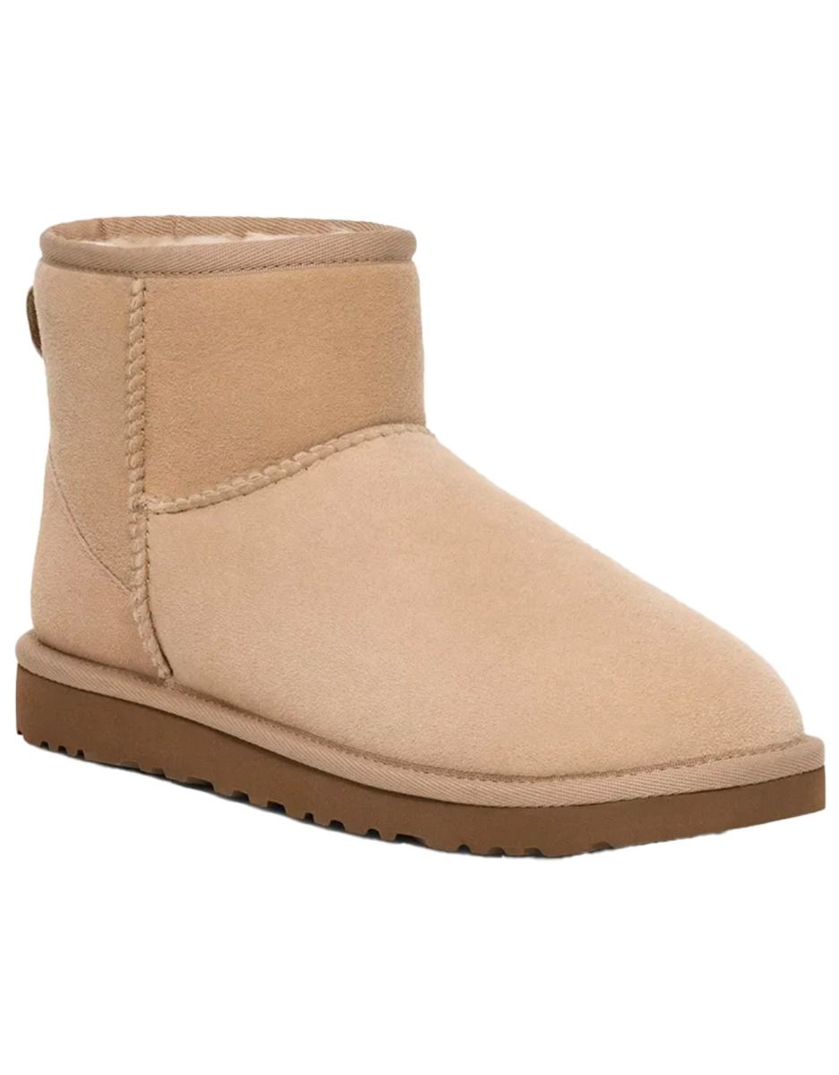 Ugg W Classic Mini II Sand Stiefel und Stiefletten Damen : Snowleader