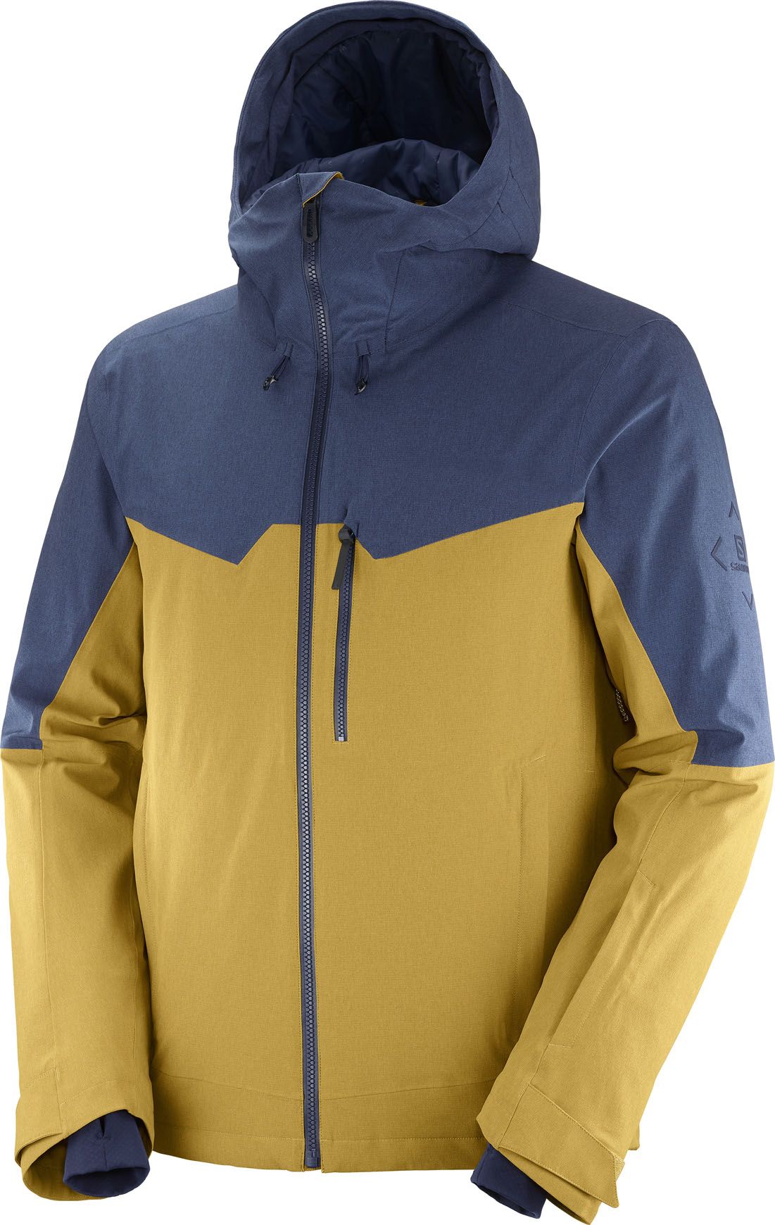 Untracked Jkt M Cumin/Dark Denim/Heather + Salomon