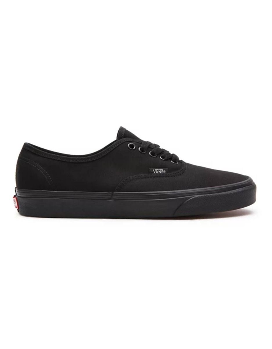Authentic Black/Black + Vans