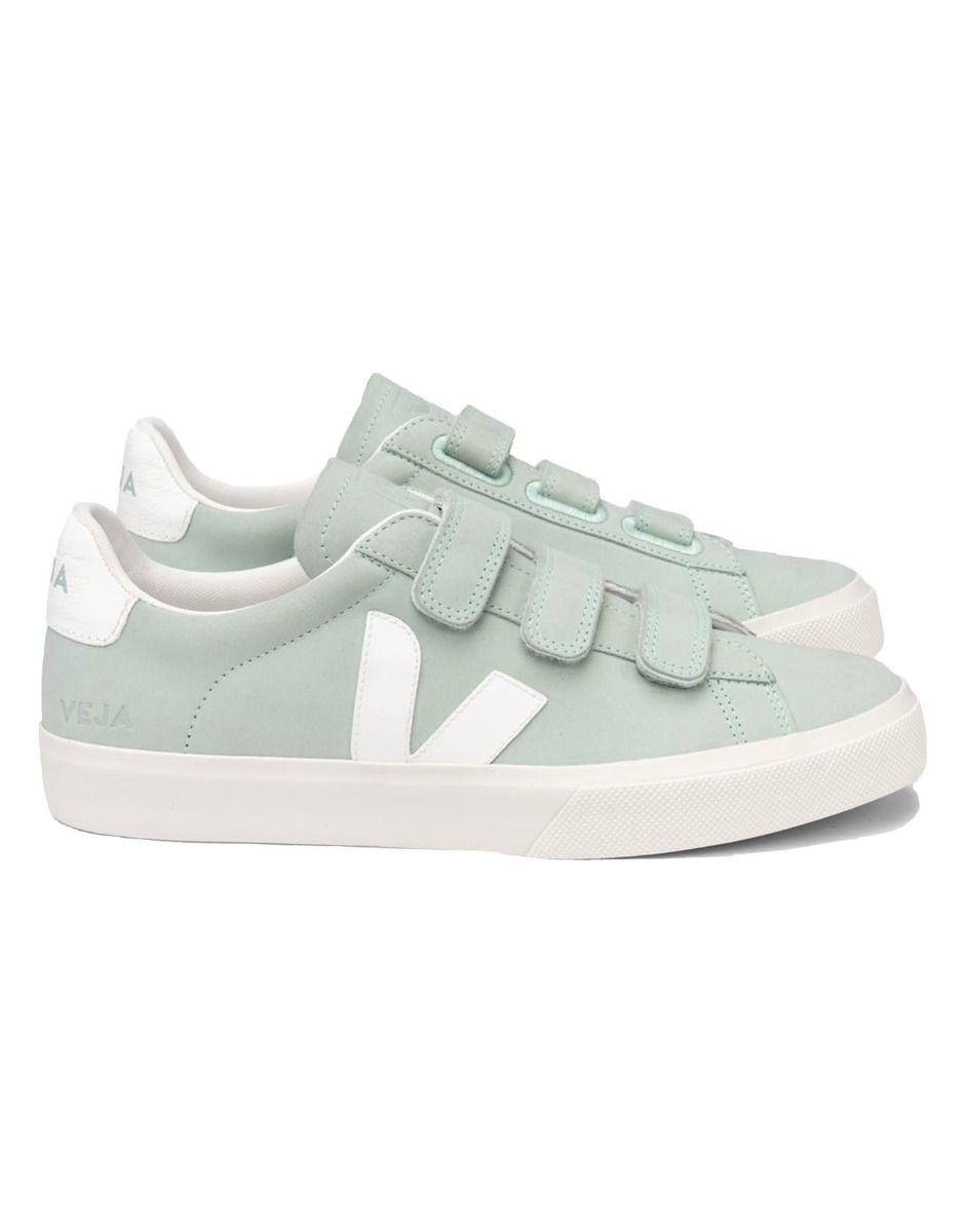 Recife Logo Nubuck Matcha White + Veja