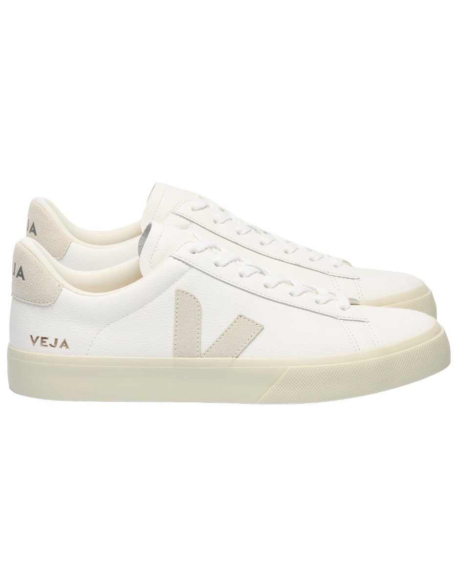Campo Extra-White Natural Suede + Veja
