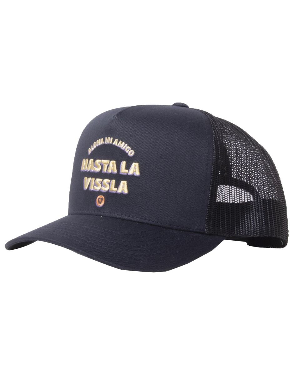 Hasta La Vissla Eco Trucker Hat Dark Naval + Vissla