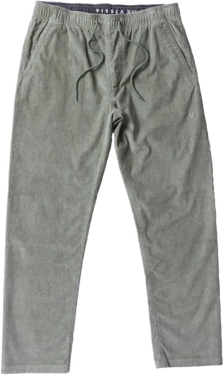 No See Ums Cord Eco Elastic Pant Sage + Vissla