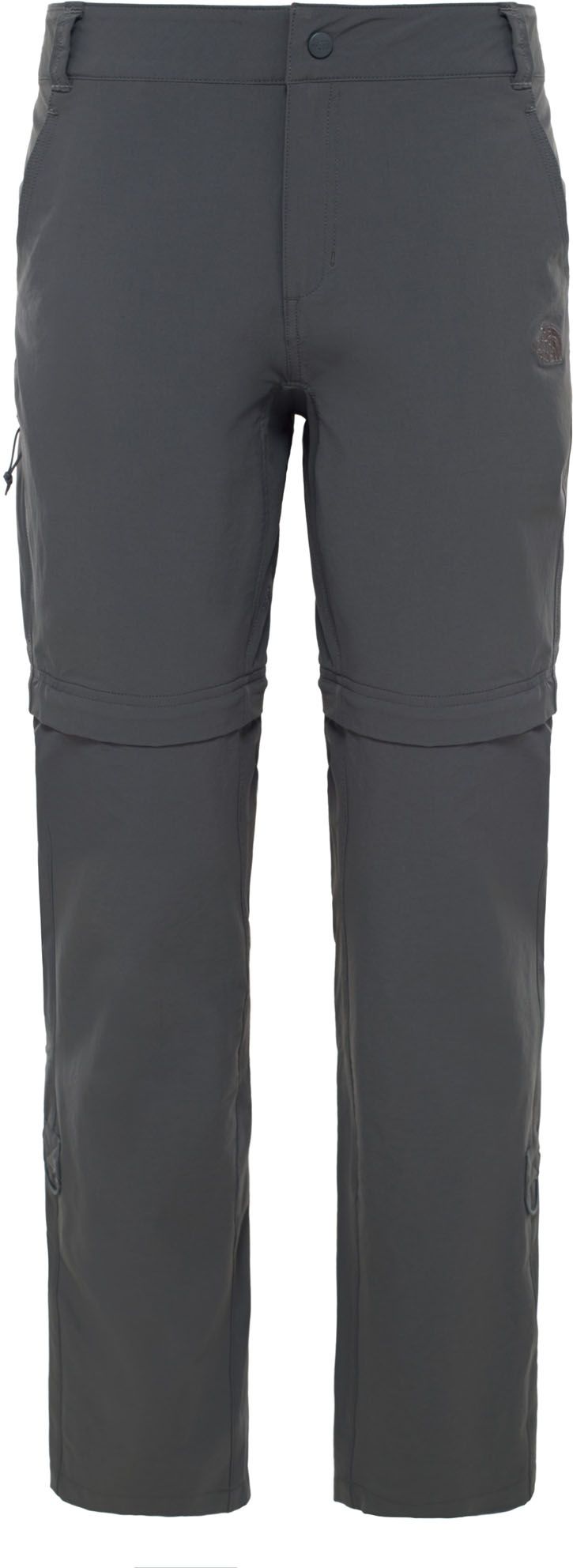 W Exploration Convertible Pant Asphalt Grey + The North Face