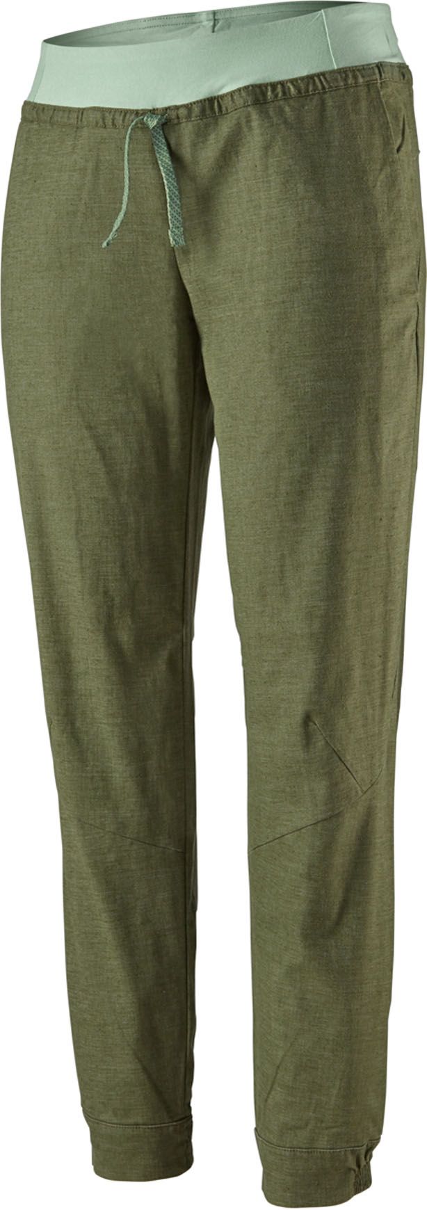 W's Hampi Rock Pants Camp Green + Patagonia