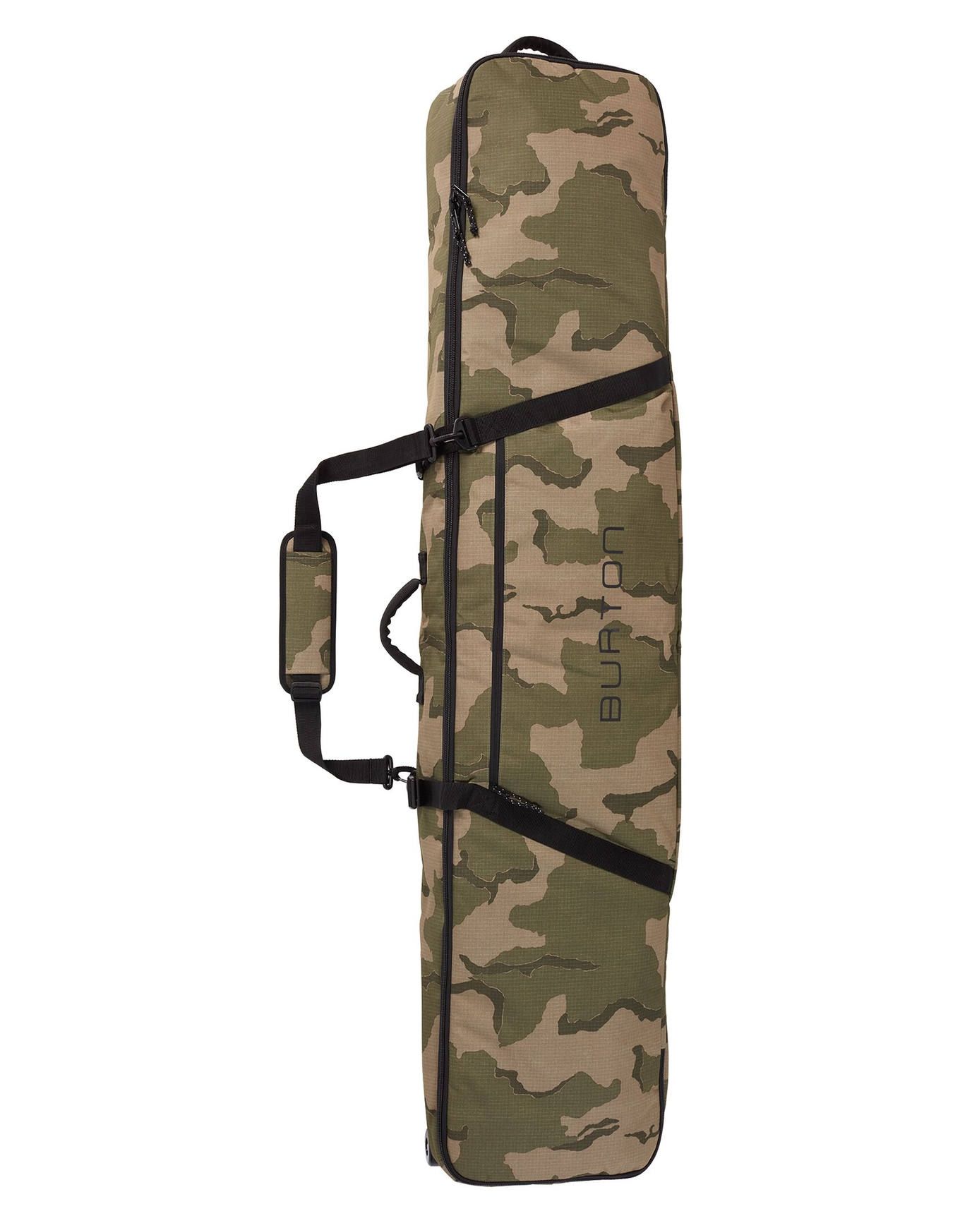 Burton Wheel Gig Bag Barren Camo Print Snowboard bags : Snowleader