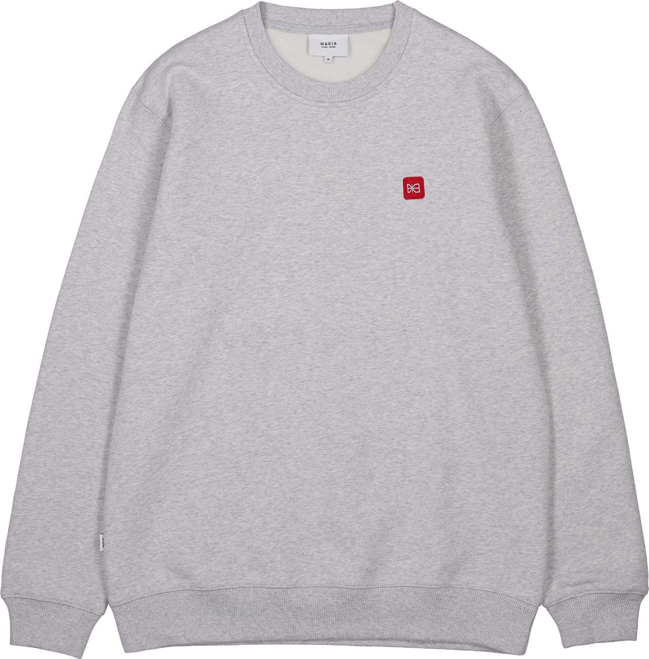 Willis Sweatshirt Light Grey + Makia Clothing