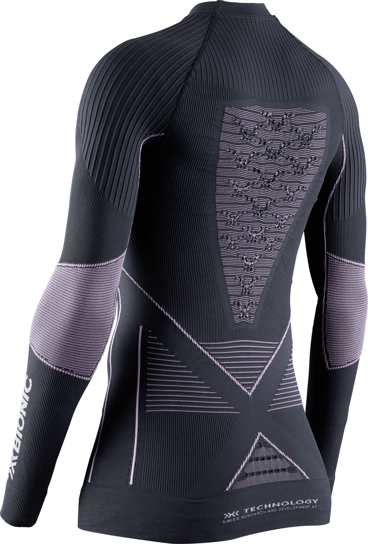 X-Bionic Wmn X-B Energyaccumul 4.0 Shirt Rn Lg Sl Charcoal 