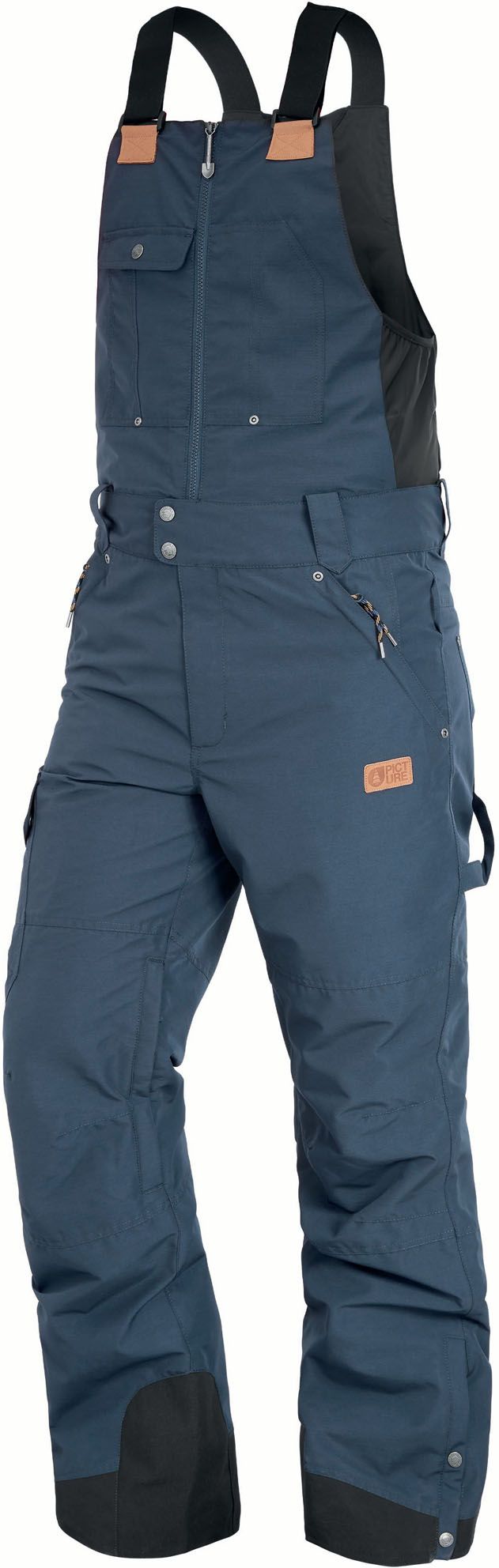 Yakoumo Bib M Dark Blue + Picture Organic Clothing