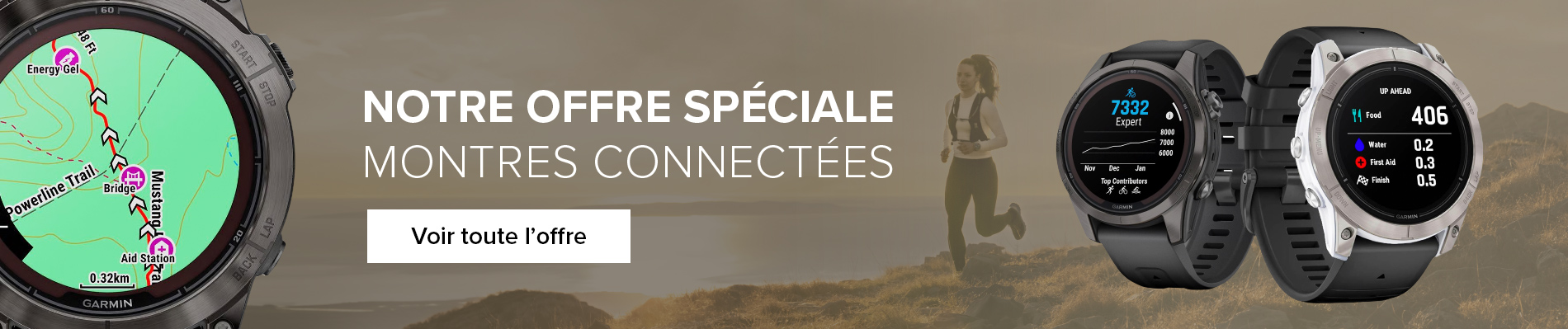 Montres connectées Banner