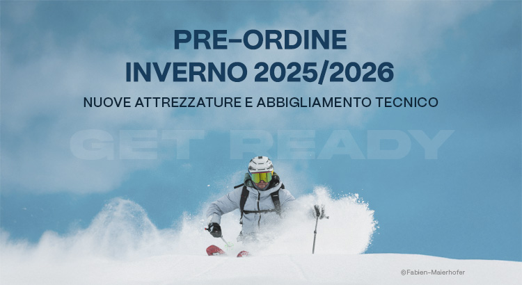 Preordini per i nuovi prodotti invernali 2025/2026