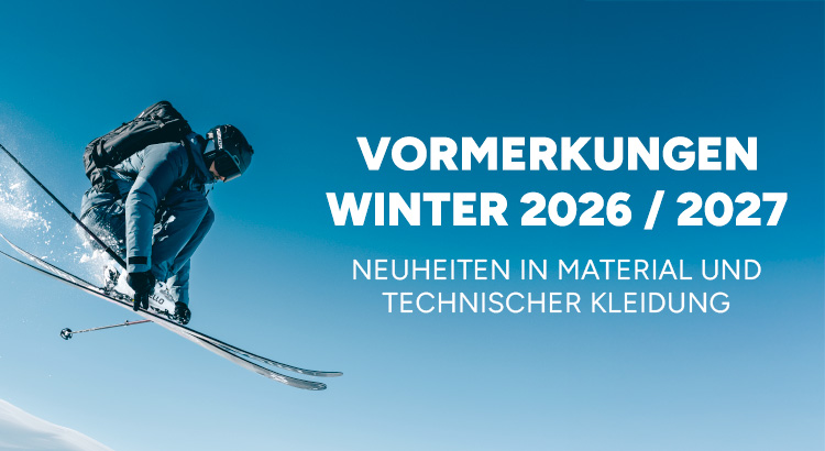 Vorbestellungen winter 2026/2027 – Neuheiten bei Ausrüstung und Funktionsbekleidung