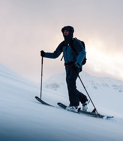 Ski touring