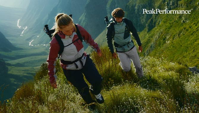 Mindre vægt, mere frihed - Peak Performance – Hike Light