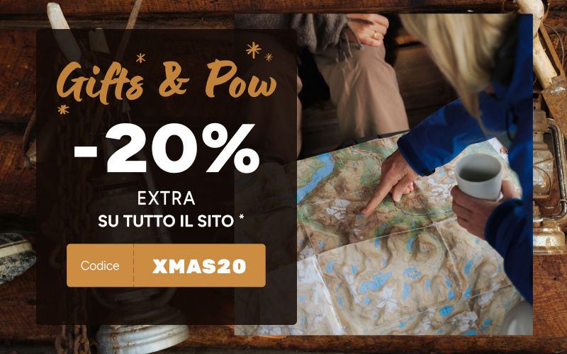 -20% extra su tutto il sito con il codice XMAS20