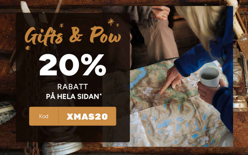 -20% rabatt på hela sidan med koden XMAS20