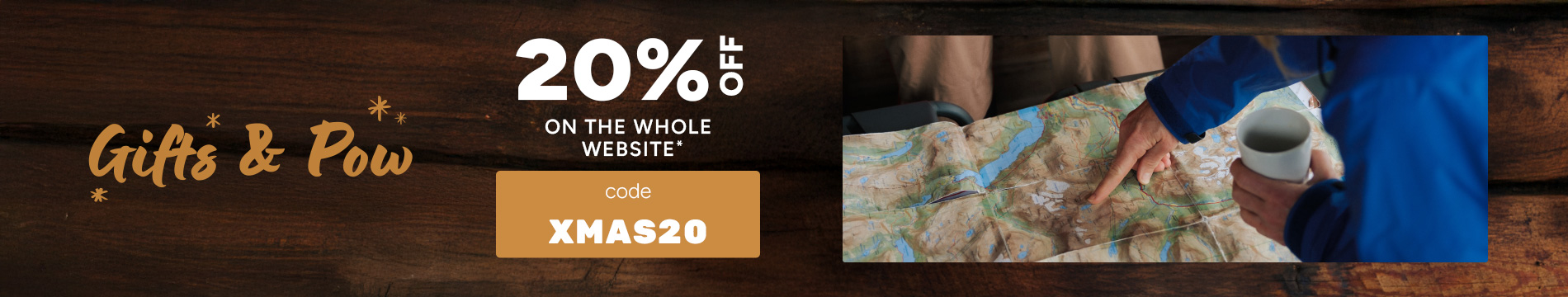 -20% off on the whole website with code XMAS20
