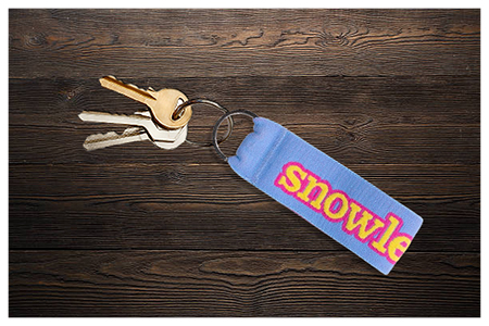 Cadeau Snowleader : Leash porte-clés