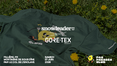 <Pas Pressés Club x Gore-Tex - Fillière