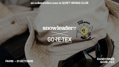 <Social Hike x Gore-Tex x Pas Pressés Club - Paris