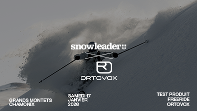 <Journée immersive Ortovox- Chamonix