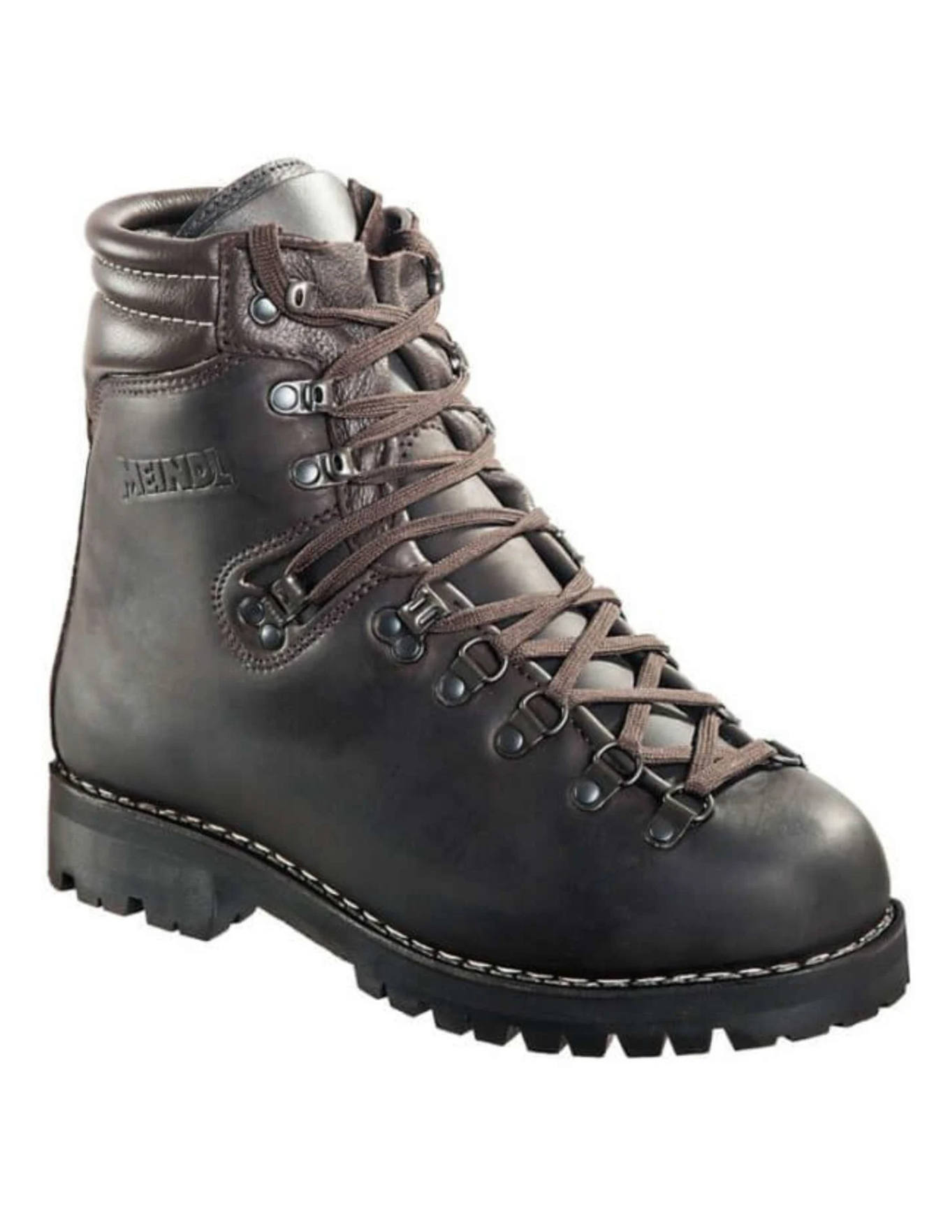 Chaussures de trekking - Perfekt Loden foncé en Cuir - Taille 41 - Marron