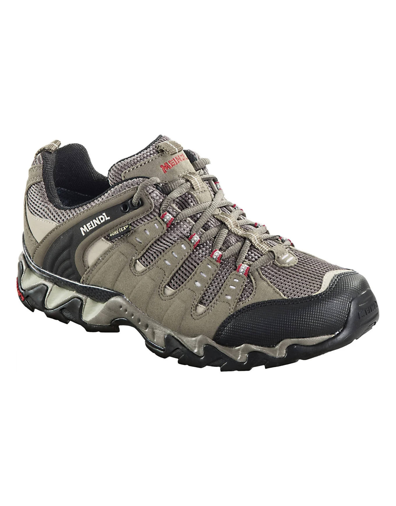 Chaussures randonnée journée en GORE-TEX® - Respond GTX Paille/Rouge - Taille 42 - Marron