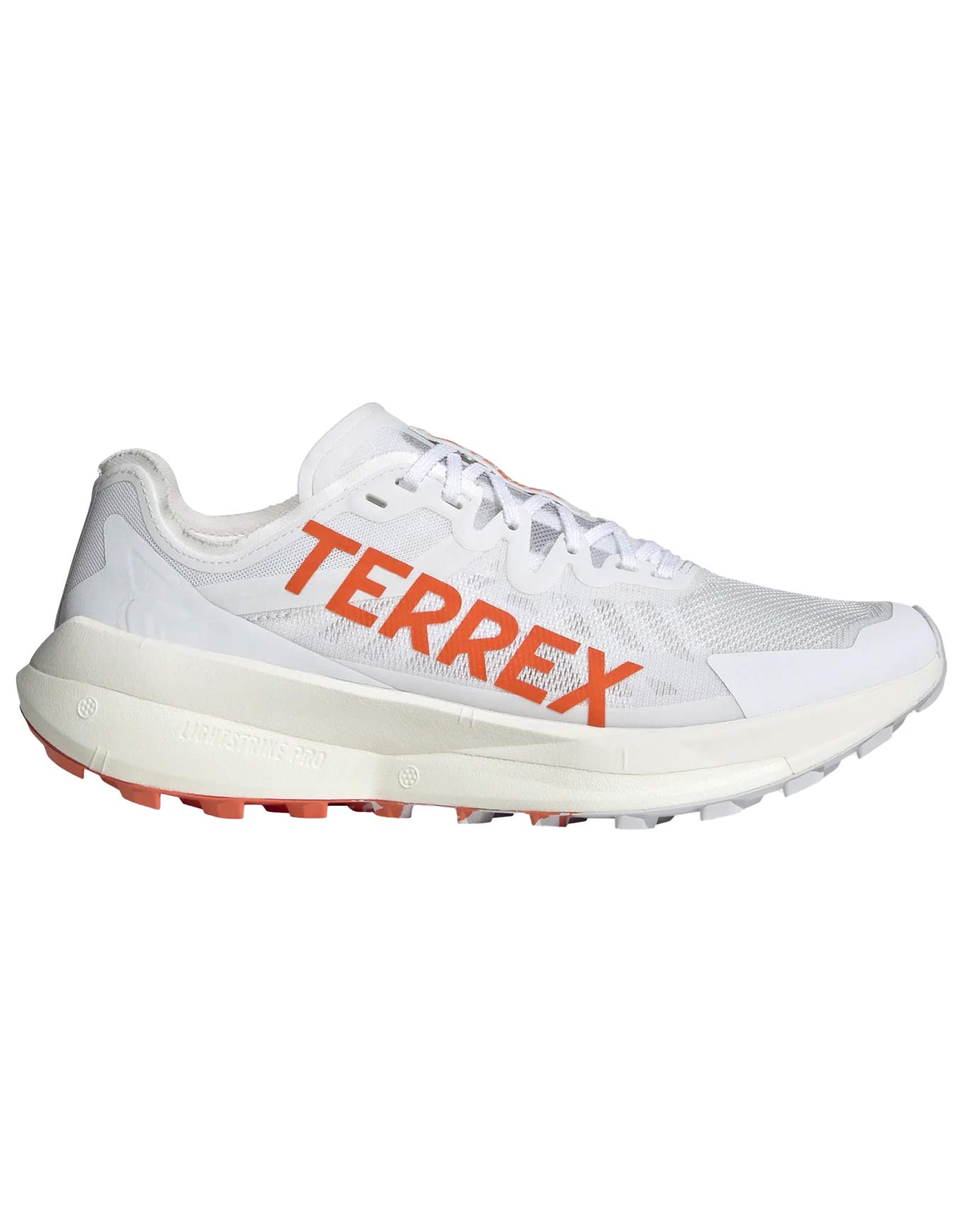 Chaussures de trail - Terrex Agravic Speed Dash Grey/Impact Orange/Cloud White - Taille 42 2/3 - Blanc