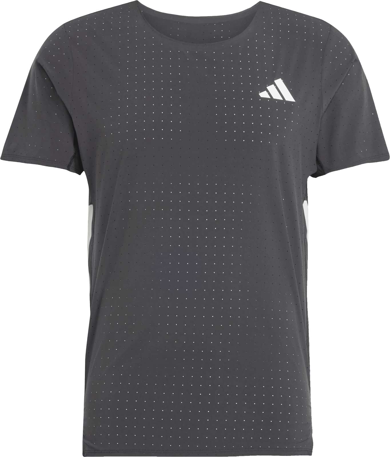 Adidas - Leichtes, perforiertes T-Shirt - Adizero Tee M Black für Herren - Grö