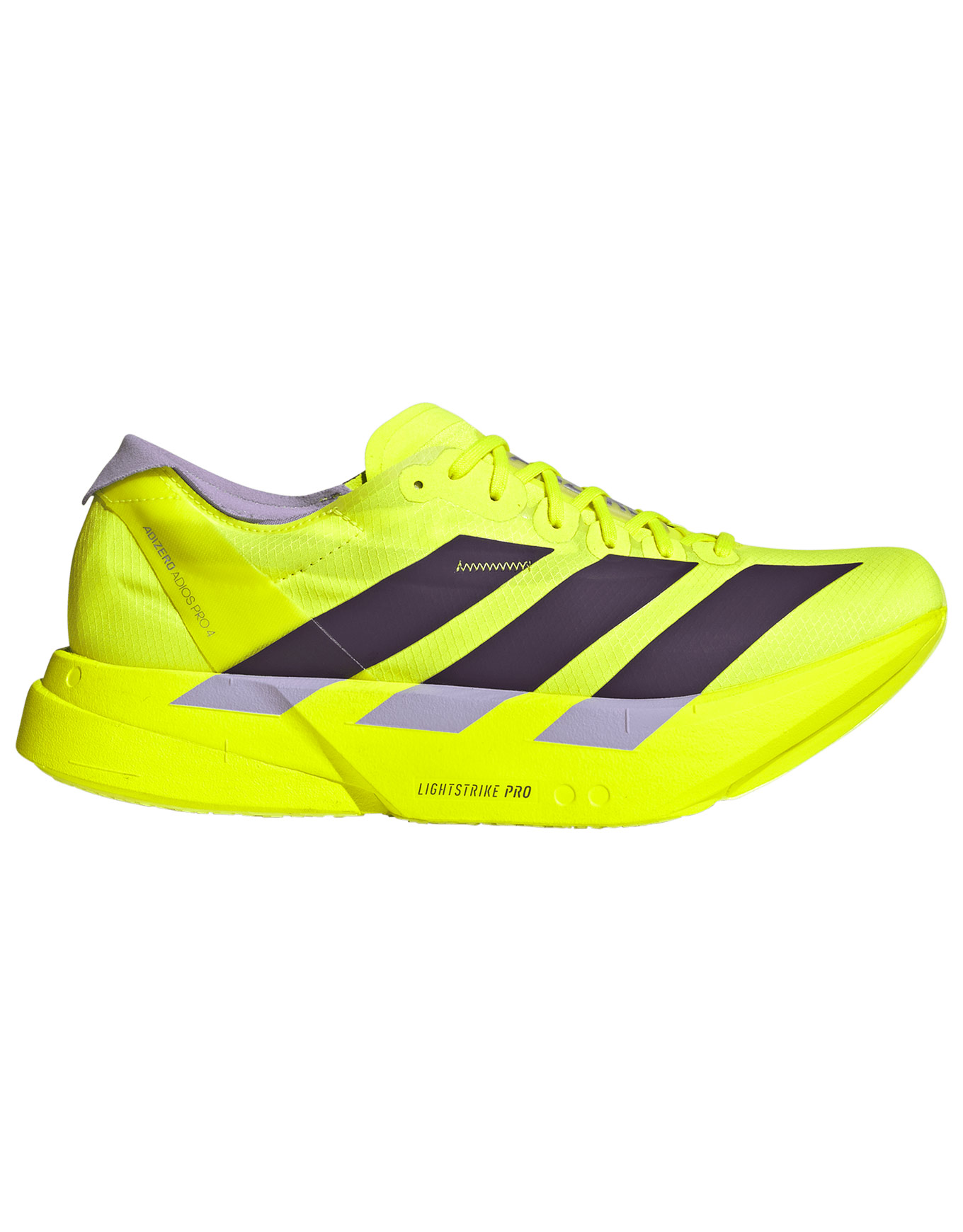 Chaussures de running - Adizero Adios Pro 4 M Solar Yellow/Aurora Plum/Powder Plum - Taille 44