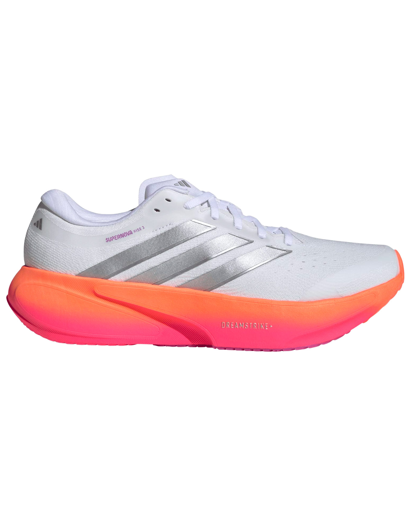 Chaussures de running - Supernova Rise 3 M Ftwwht/Silvmt/Lucpnk - Taille 44 2/3 - Blanc