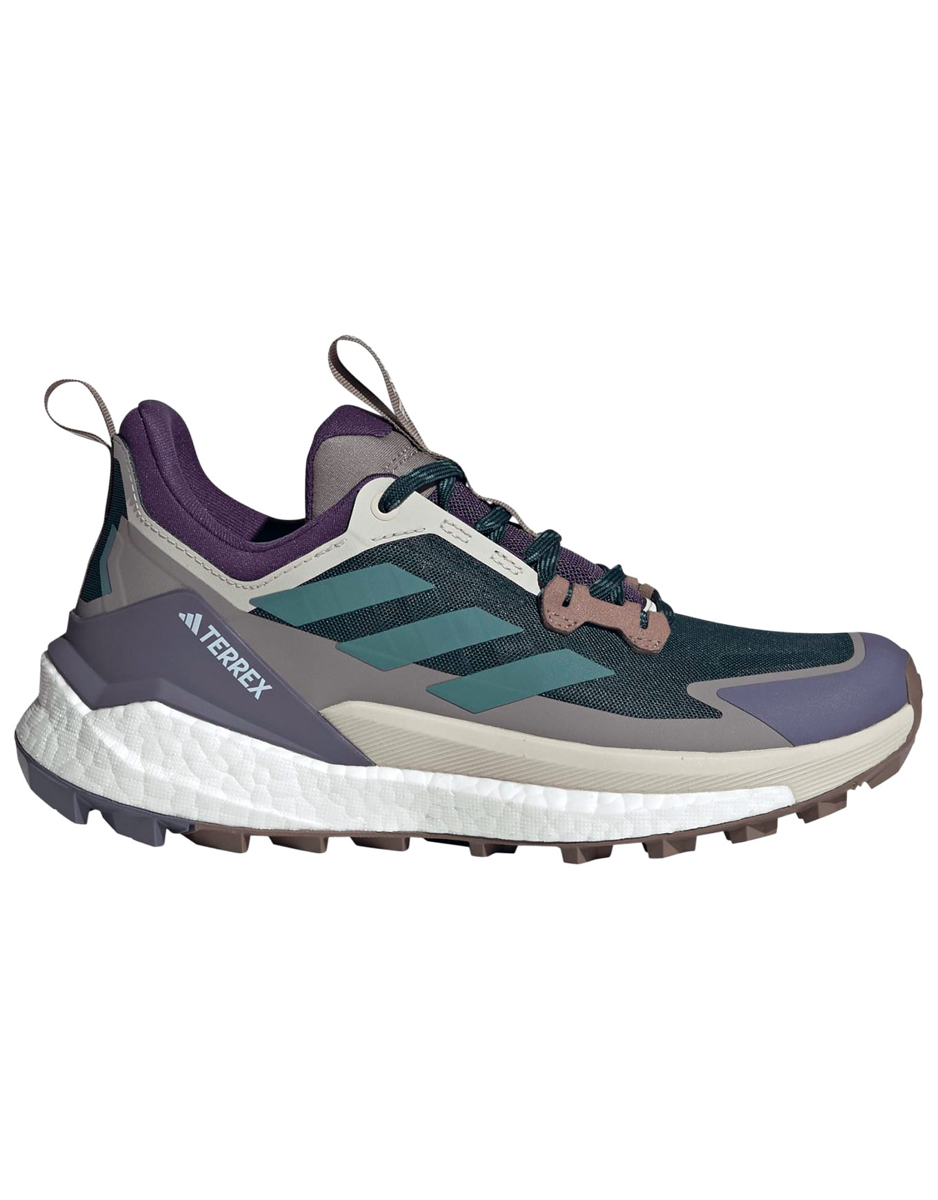 Chaussures de randonnée - Terrex Free Hiker 2 Low W Aurora Ivy/Preloved Teal/Taupe Oxide - Taille 38 2/3 - Bleu