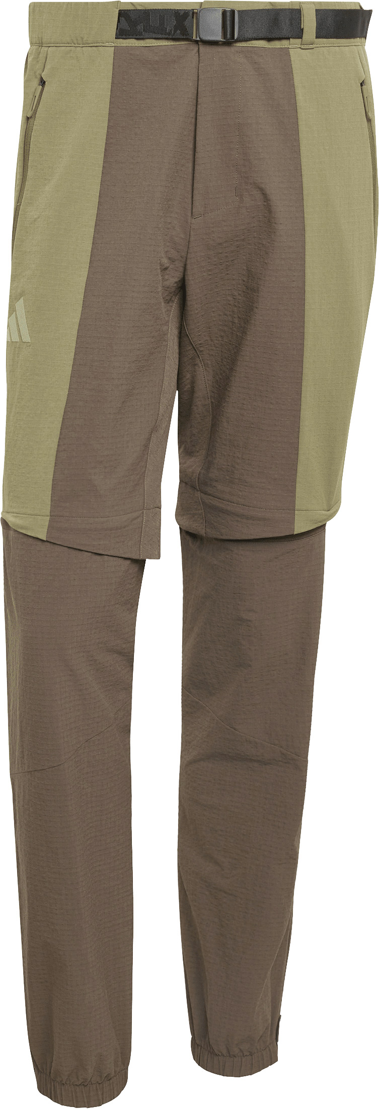 Pantalon déperlant de randonnée - XPR U.Z.O Pant Olive Strata Shadow Olive en Softshell - Taille L - Marron