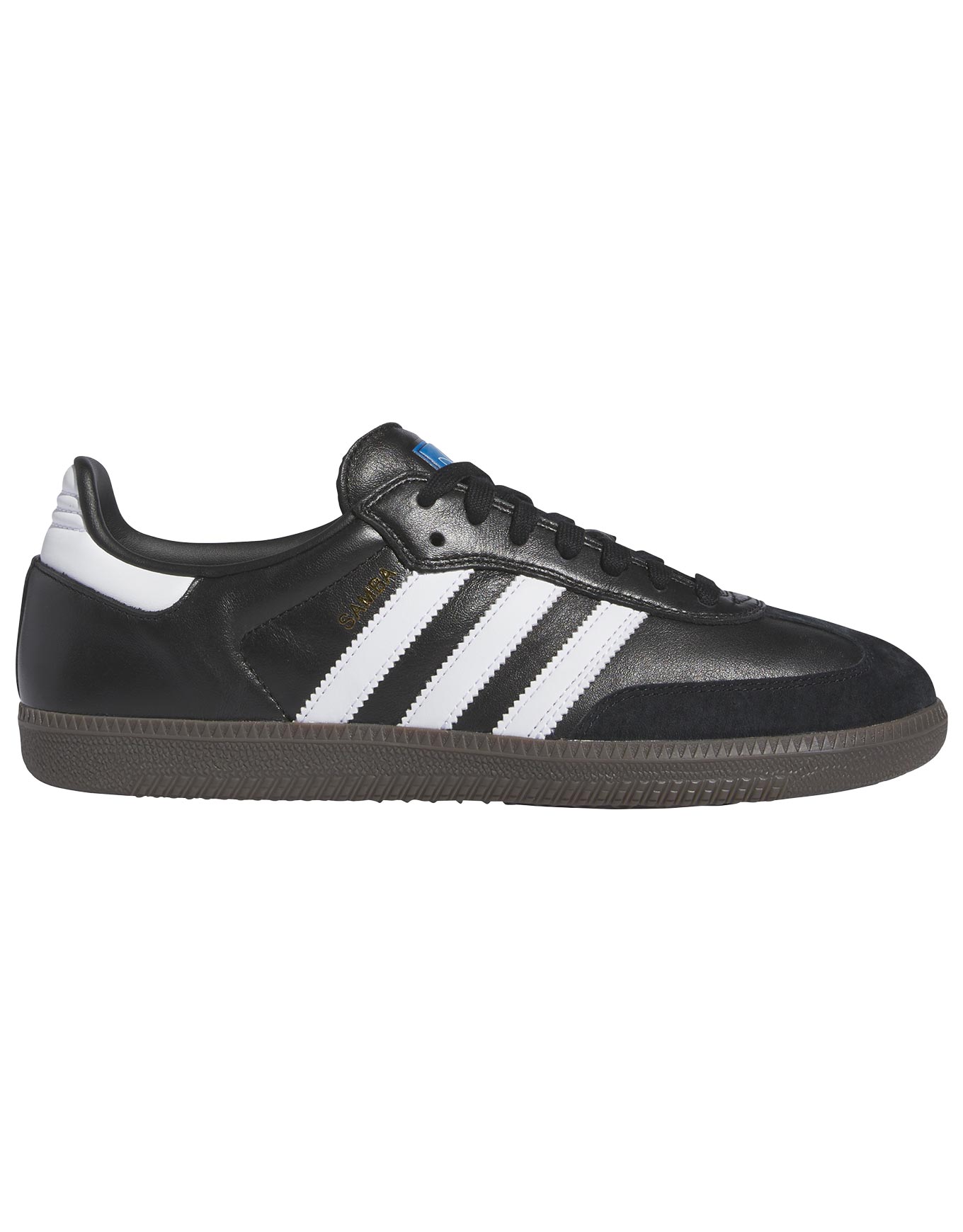 Chaussures de skate - Samba ADV Core Black/Footwear White/Gum5 - Taille 38 2/3 - Noir