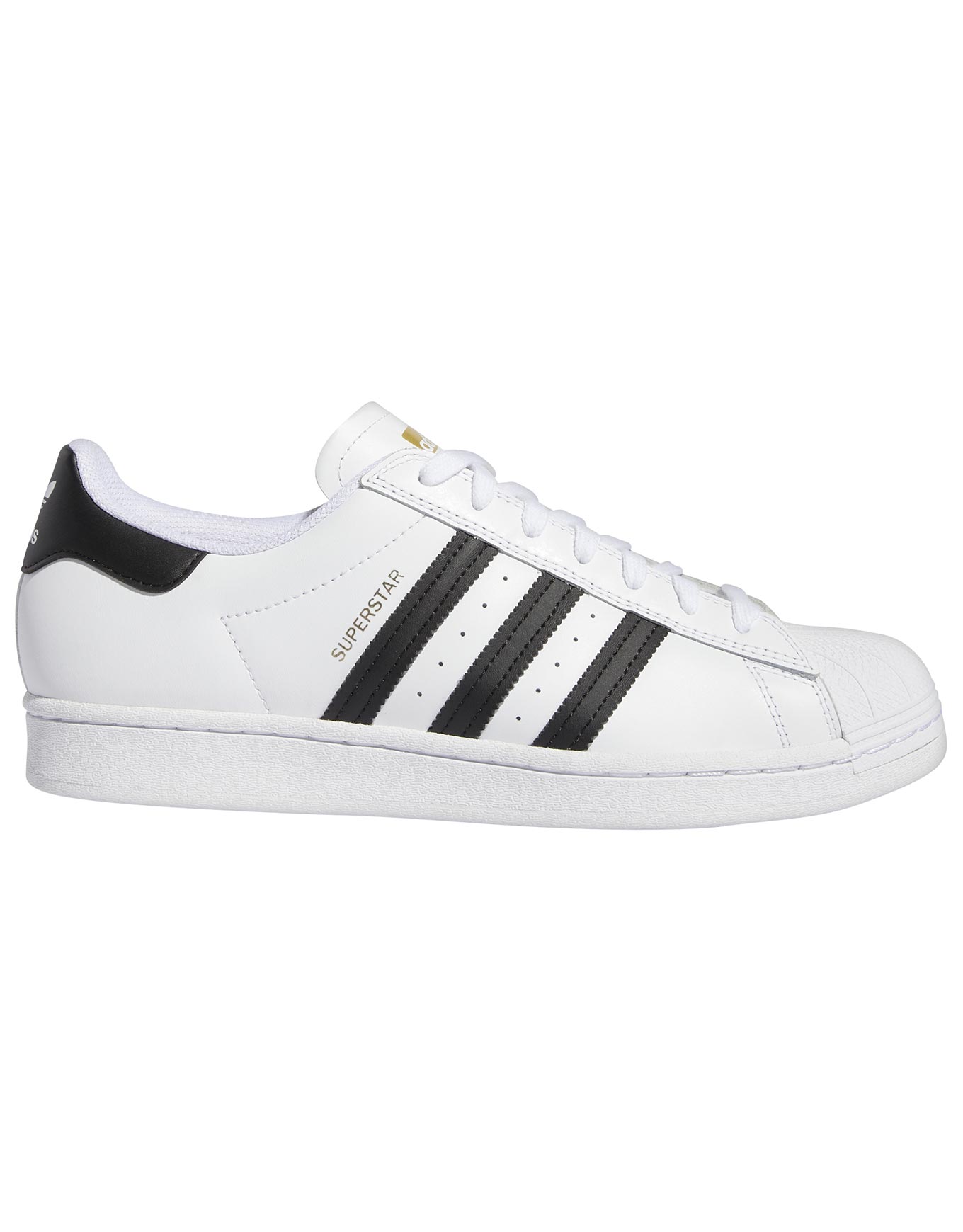 Chaussures de skate - Superstar ADV Footwear White/Core Black/Footwear White en Cuir - Taille 36 - Blanc