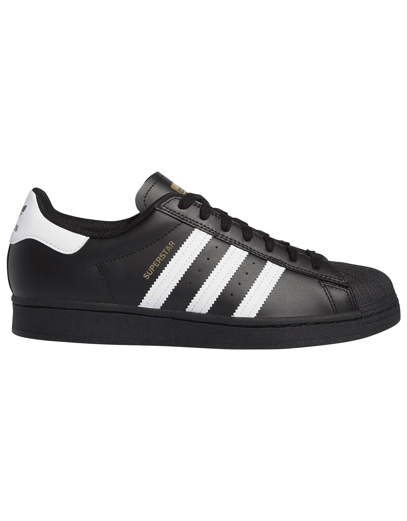 Chaussures de skate - Superstar ADV Core Black/Footwear White/Footwear White en Cuir - Taille 39 1/3 - Noir