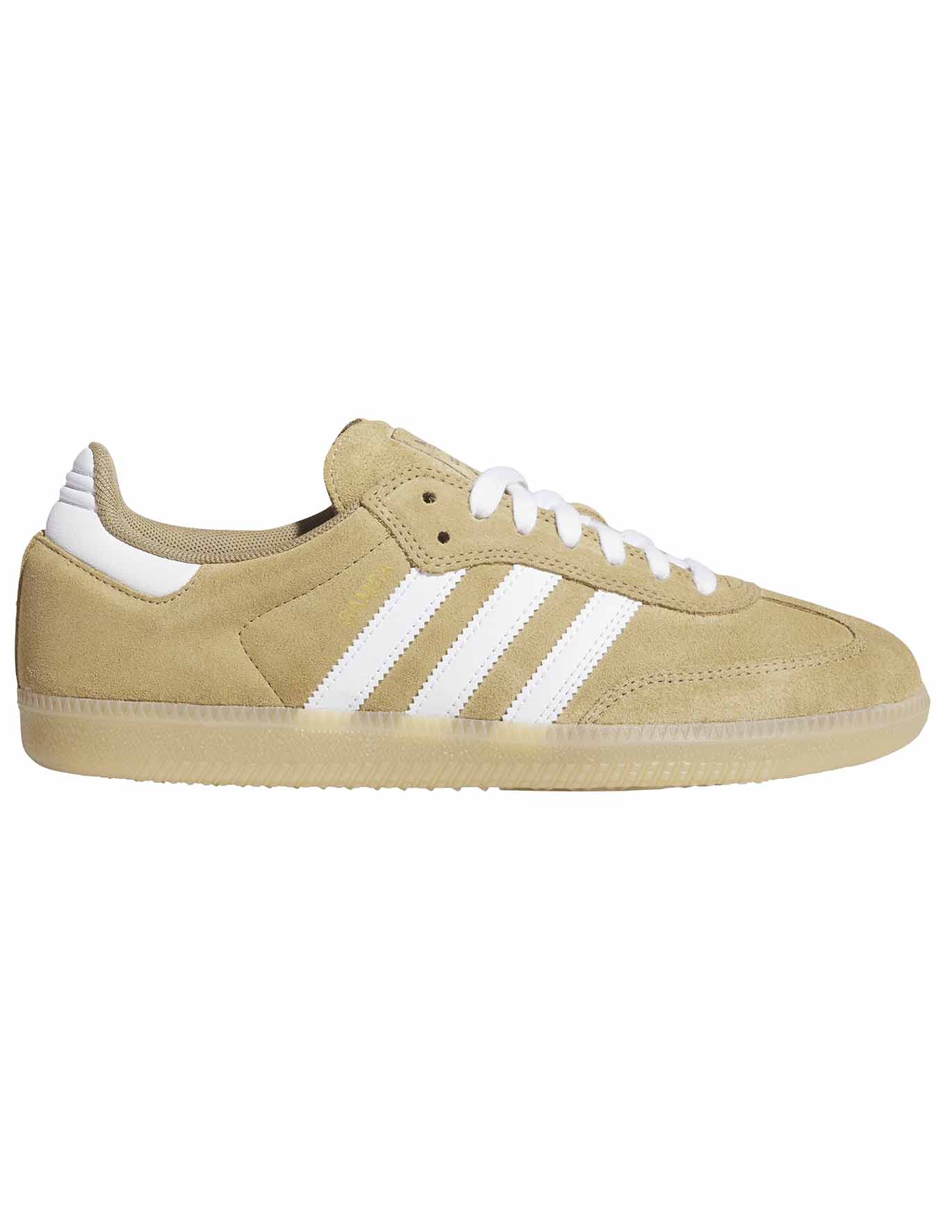 Sneakers en cuir - Samba ADV Cardboard/Footwear White/Gum4 en Cuir - Taille 42 - Beige