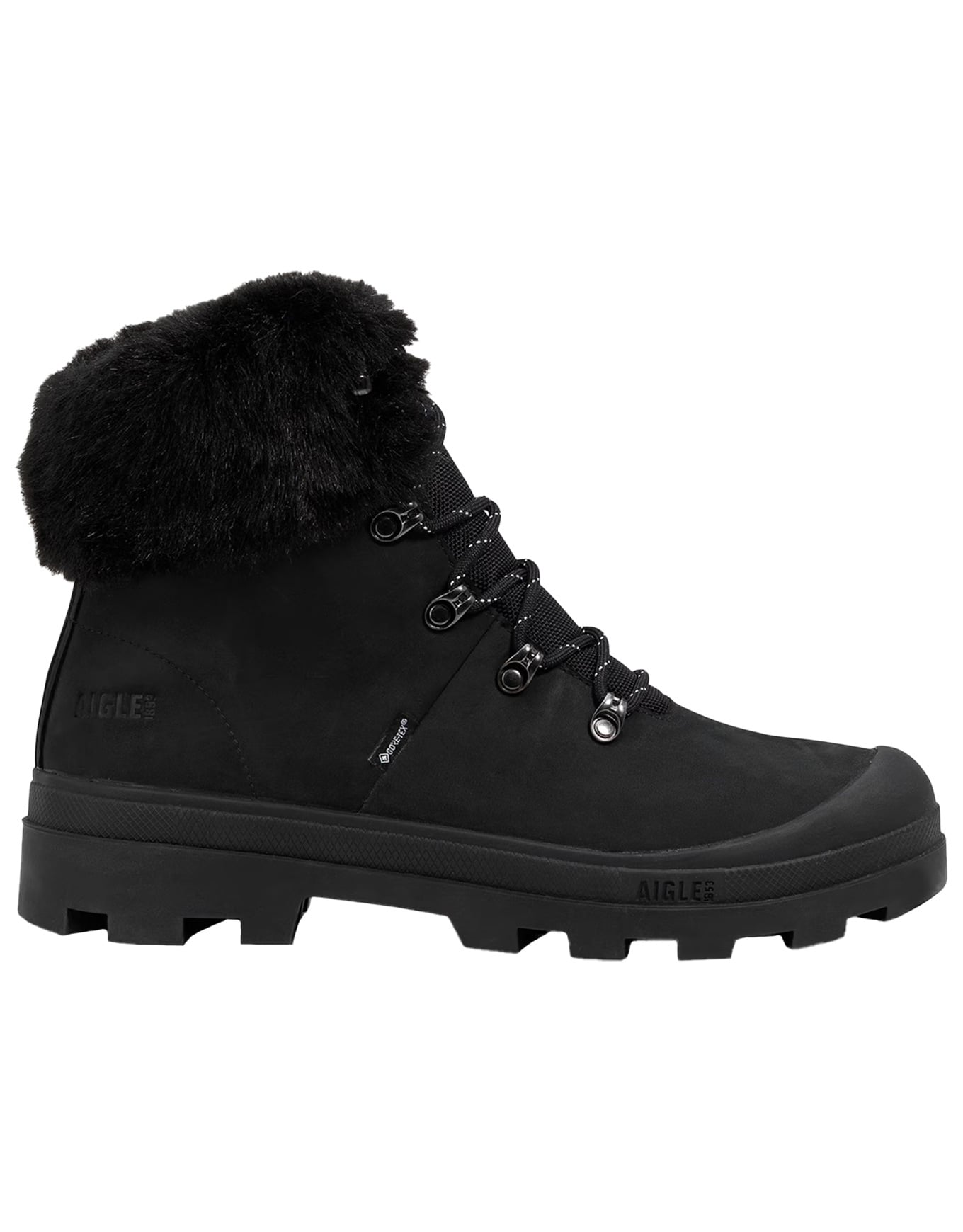 Wanderschuhe für die Winterwanderung GORE-TEX Tenere GTX F2 W Noir für Damen aus Leder Größe 41 schwarz